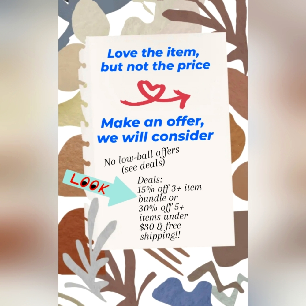 Make an offer --If you like it!!